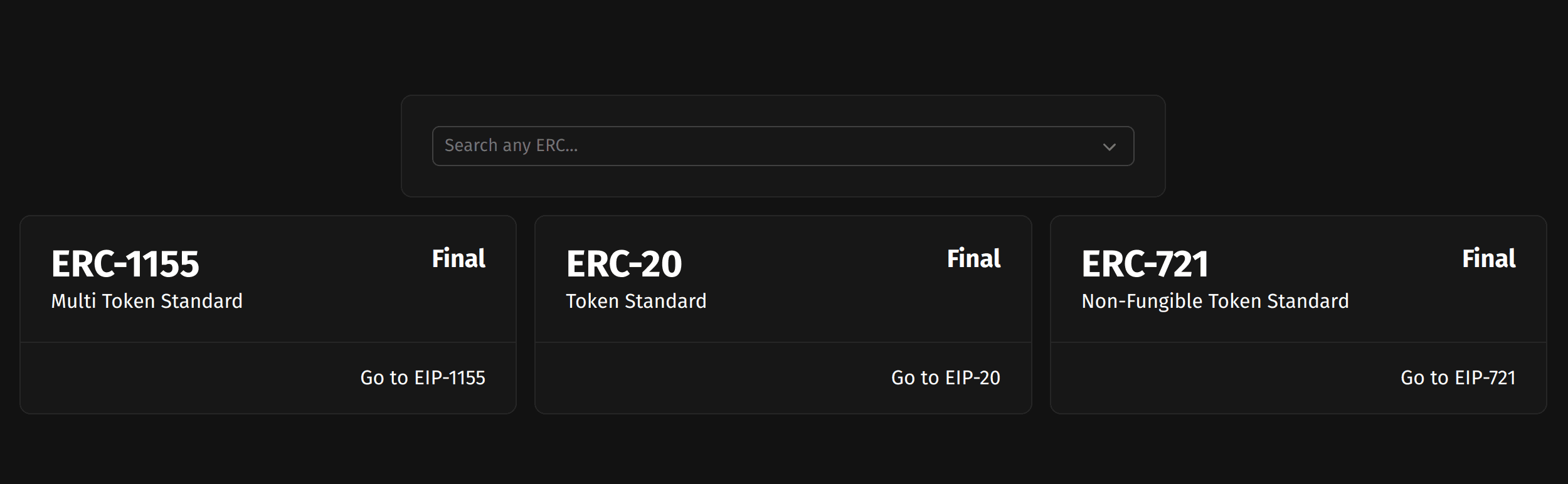 ERC Finder